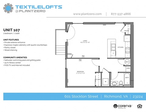 601 Stockton St 1-2 Beds Apartment, Affordable for Rent - Photo Gallery 18